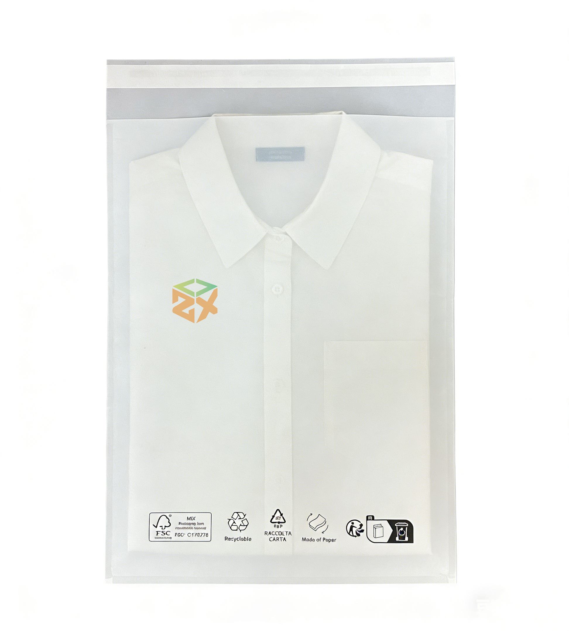 Okolju prijazne papirnate vrečke iz steklana po meri