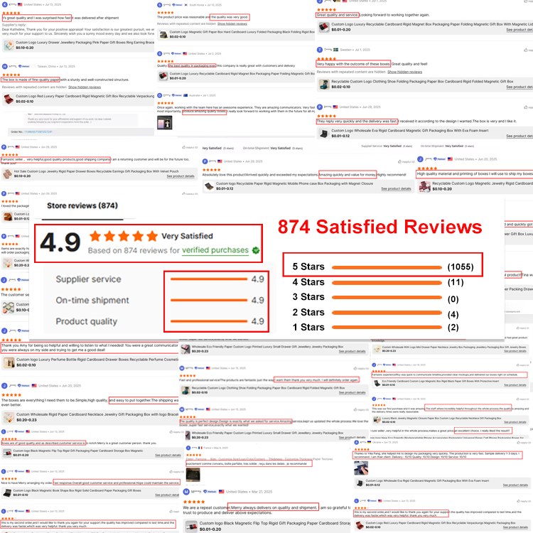 Custom Plastic-Free Recycled Kraft Paper Bag with Glassine Window